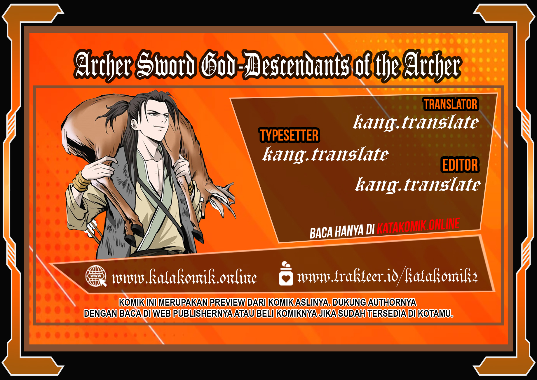 Archer Sword God : Descendants Of The Archer Chapter 27 - 109