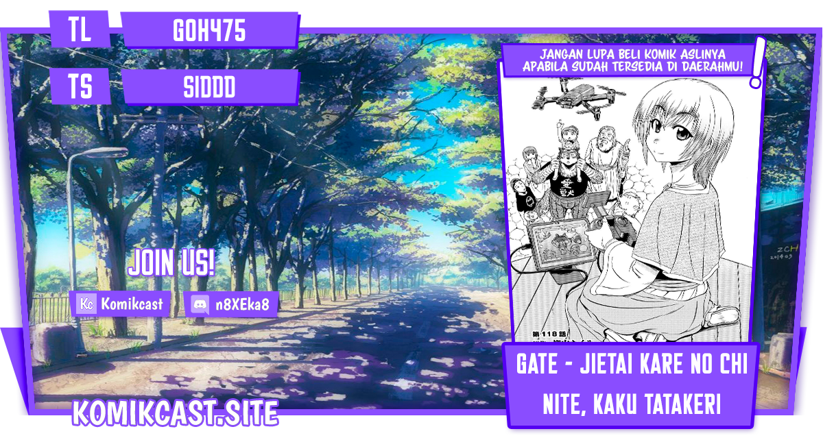 Gate – Jietai Kare No Chi Nite, Kaku Tatakeri Chapter 118.5 - 85