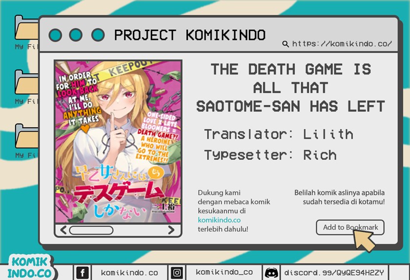 The Death Game Is All That Saotome-San Has Left Chapter 08 - 295