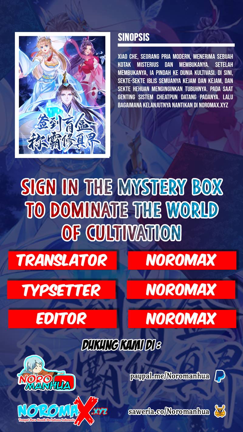 Sign In The Mystery Box To Dominate The World Of Cultivation Chapter 45 - 139