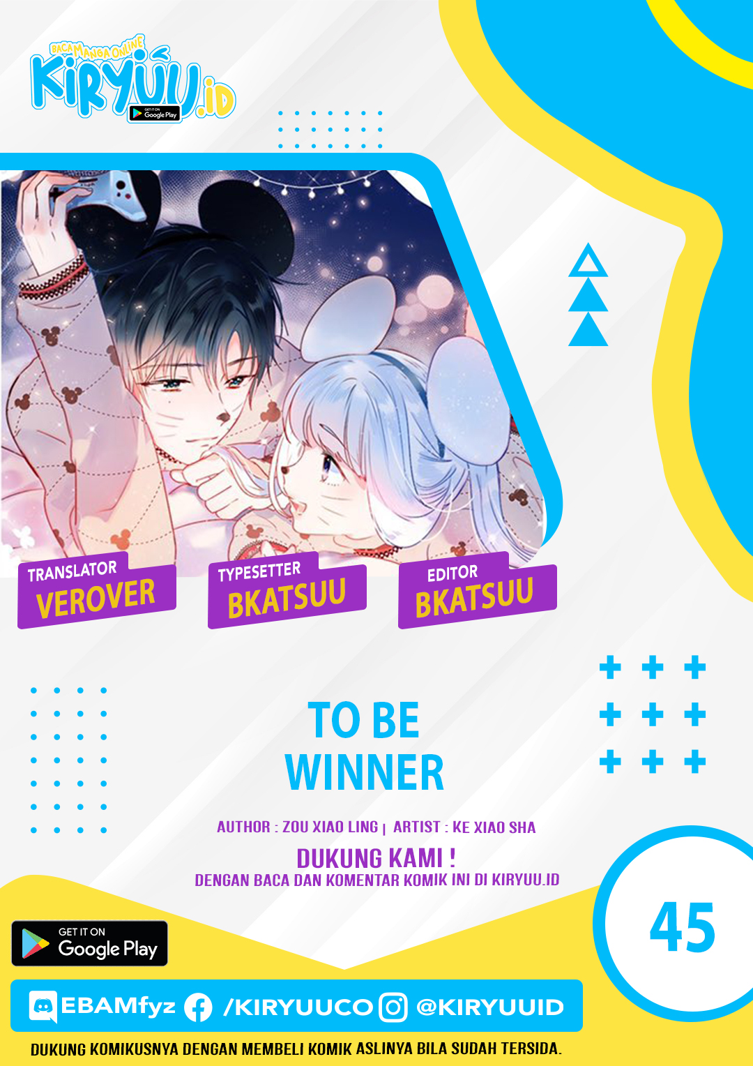 To Be Winner Chapter 45 - 109