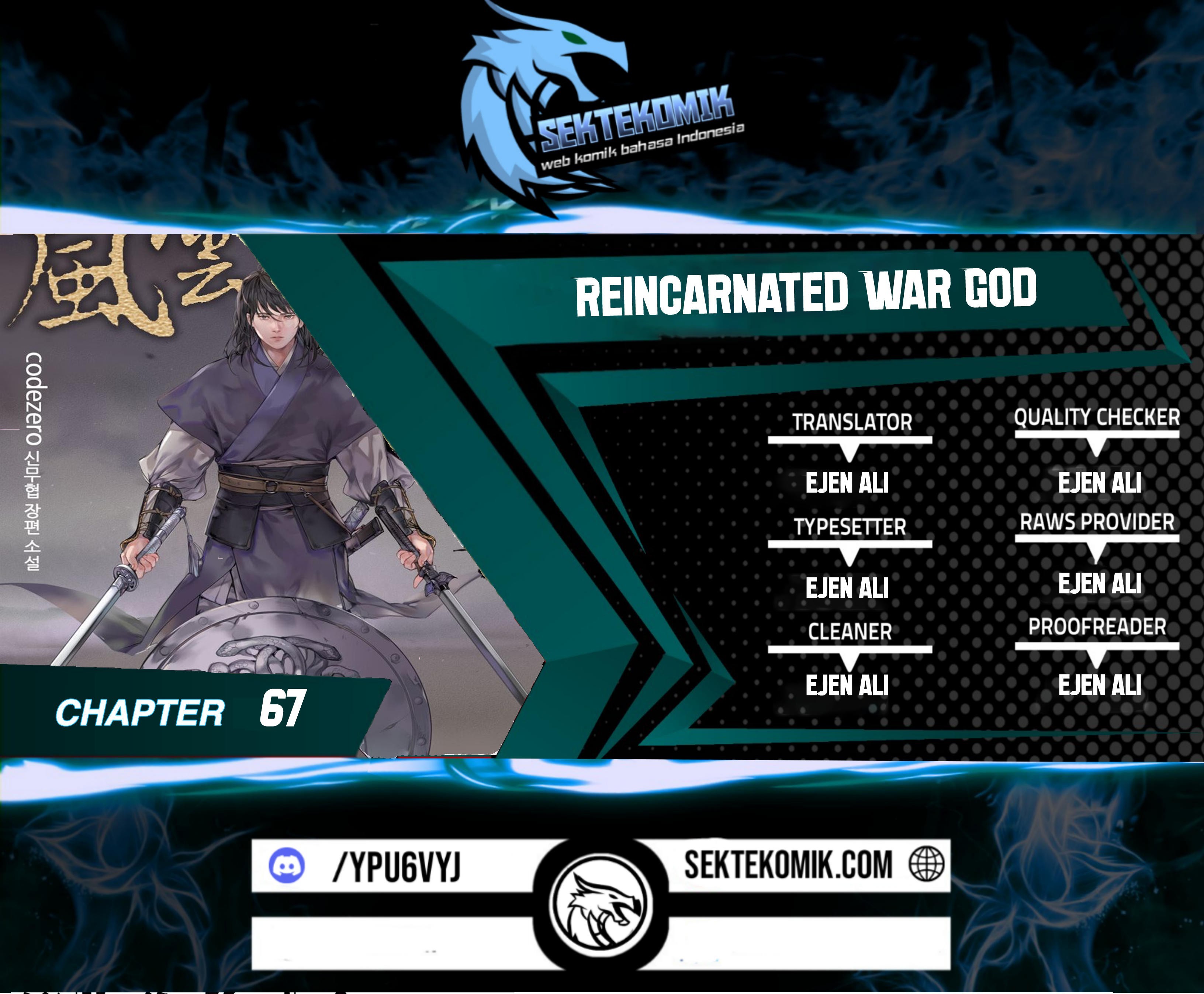Reincarnated War God (The God Of War) Chapter 67 - 307