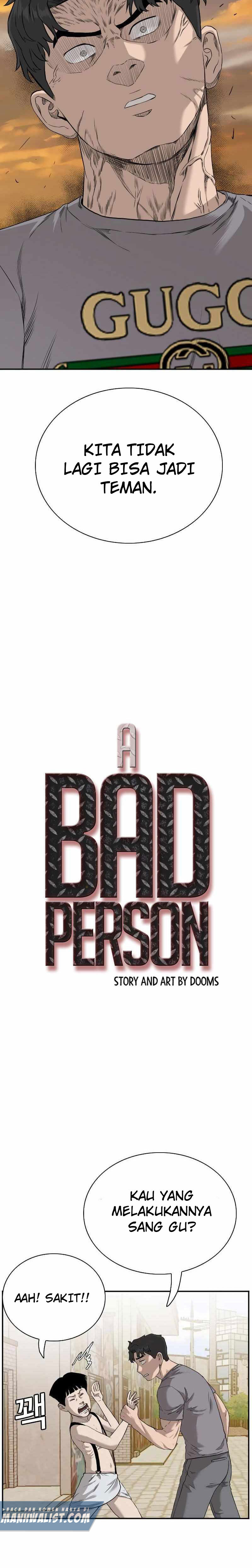 A Bad Person Chapter 96 - 201