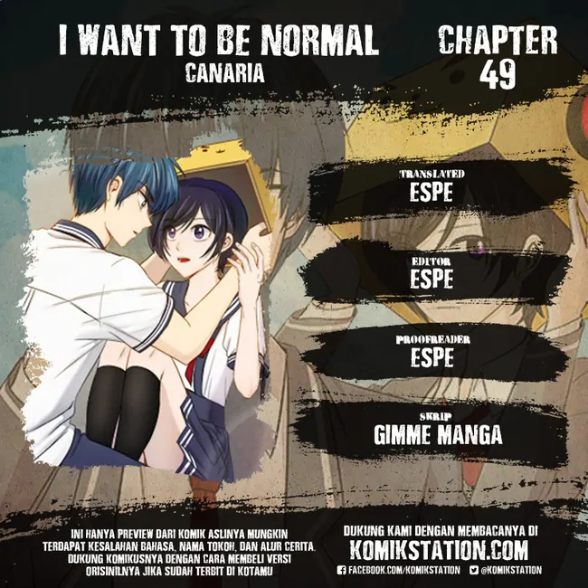 I Want To Be Normal Chapter 49 - 217