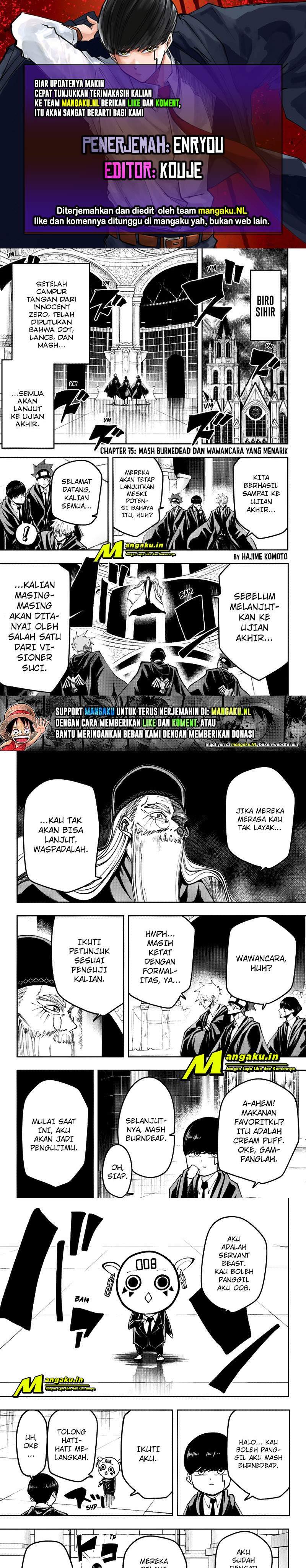Mashle: Magic And Muscles Chapter 75 - 37