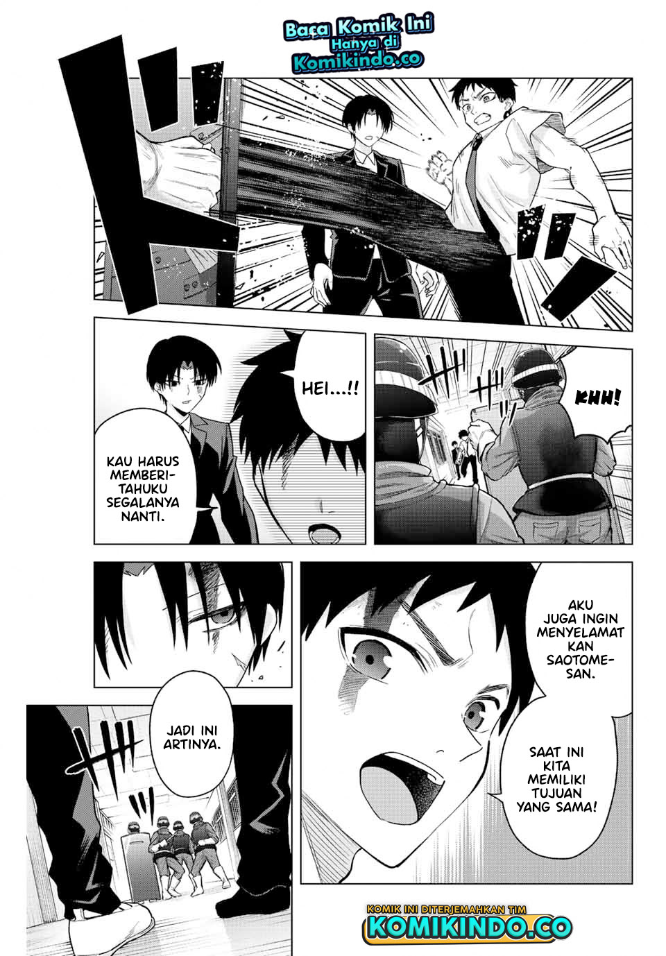 The Death Game Is All That Saotome-San Has Left Chapter 33 - 75