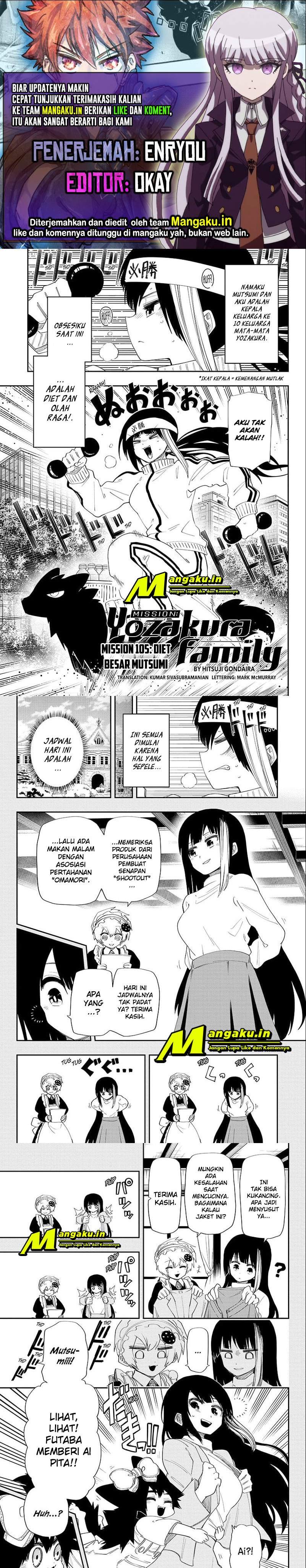 Mission: Yozakura Family Chapter 105 - 37