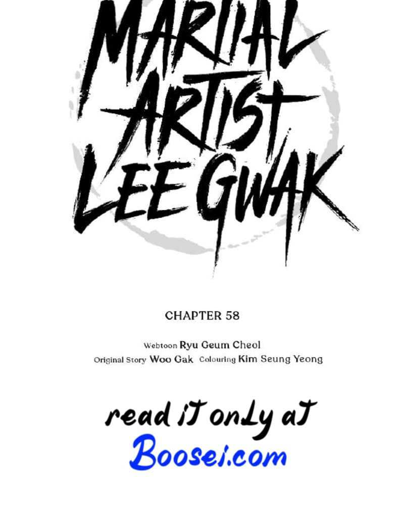 Martial Artist Lee Gwak Chapter 58 - 555