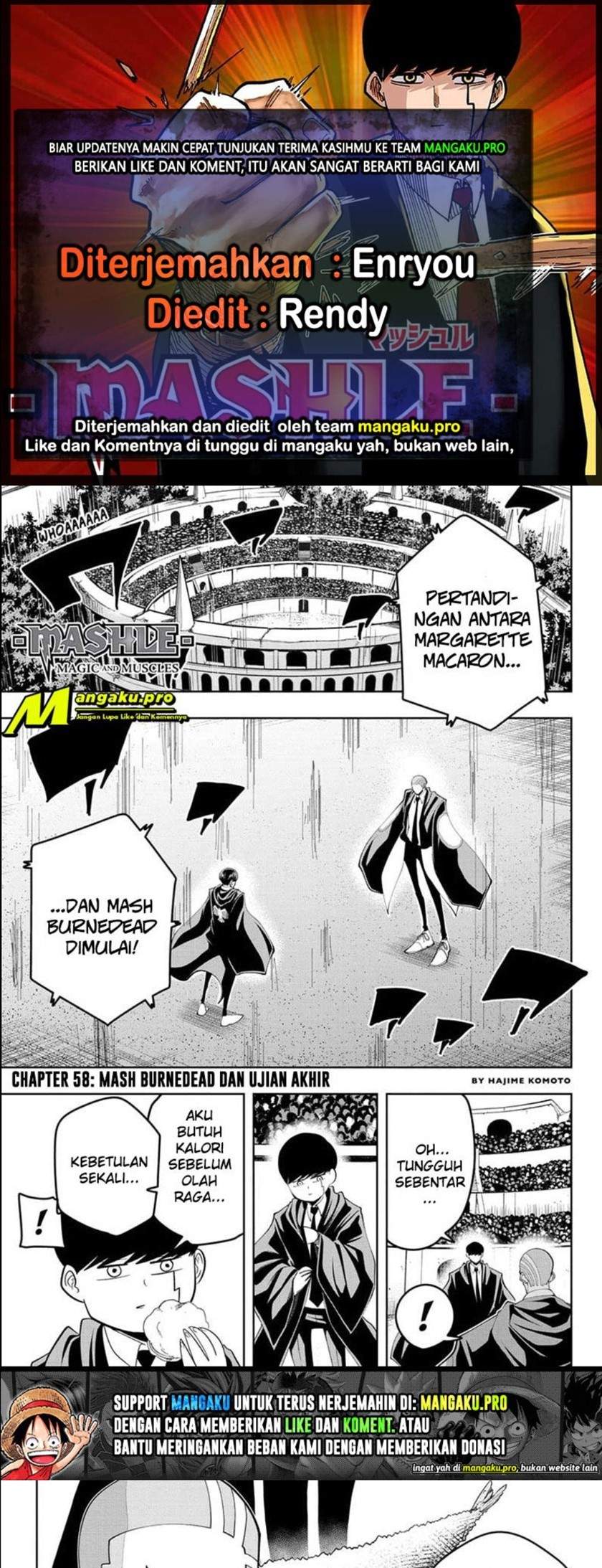 Mashle: Magic And Muscles Chapter 58 - 67