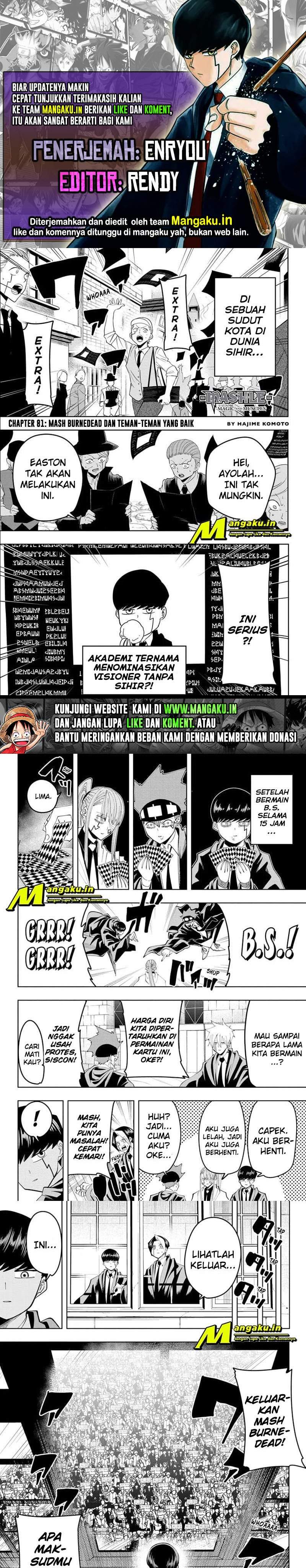 Mashle: Magic And Muscles Chapter 81 - 37