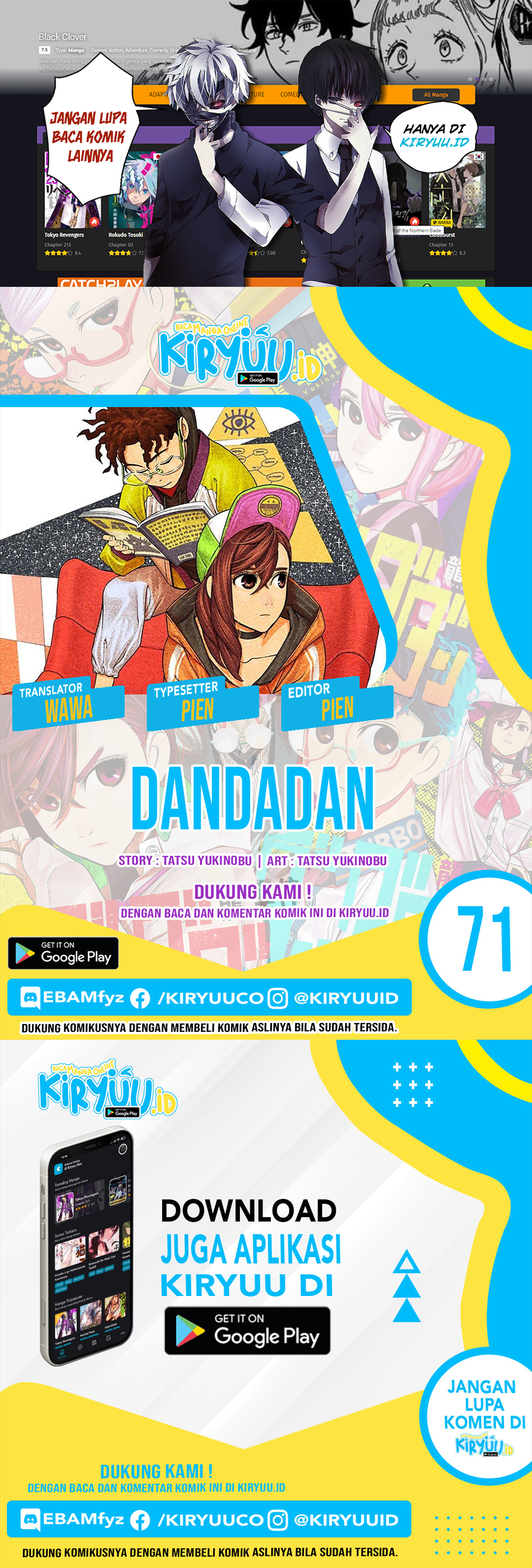 Dandadan Chapter 71 - 115