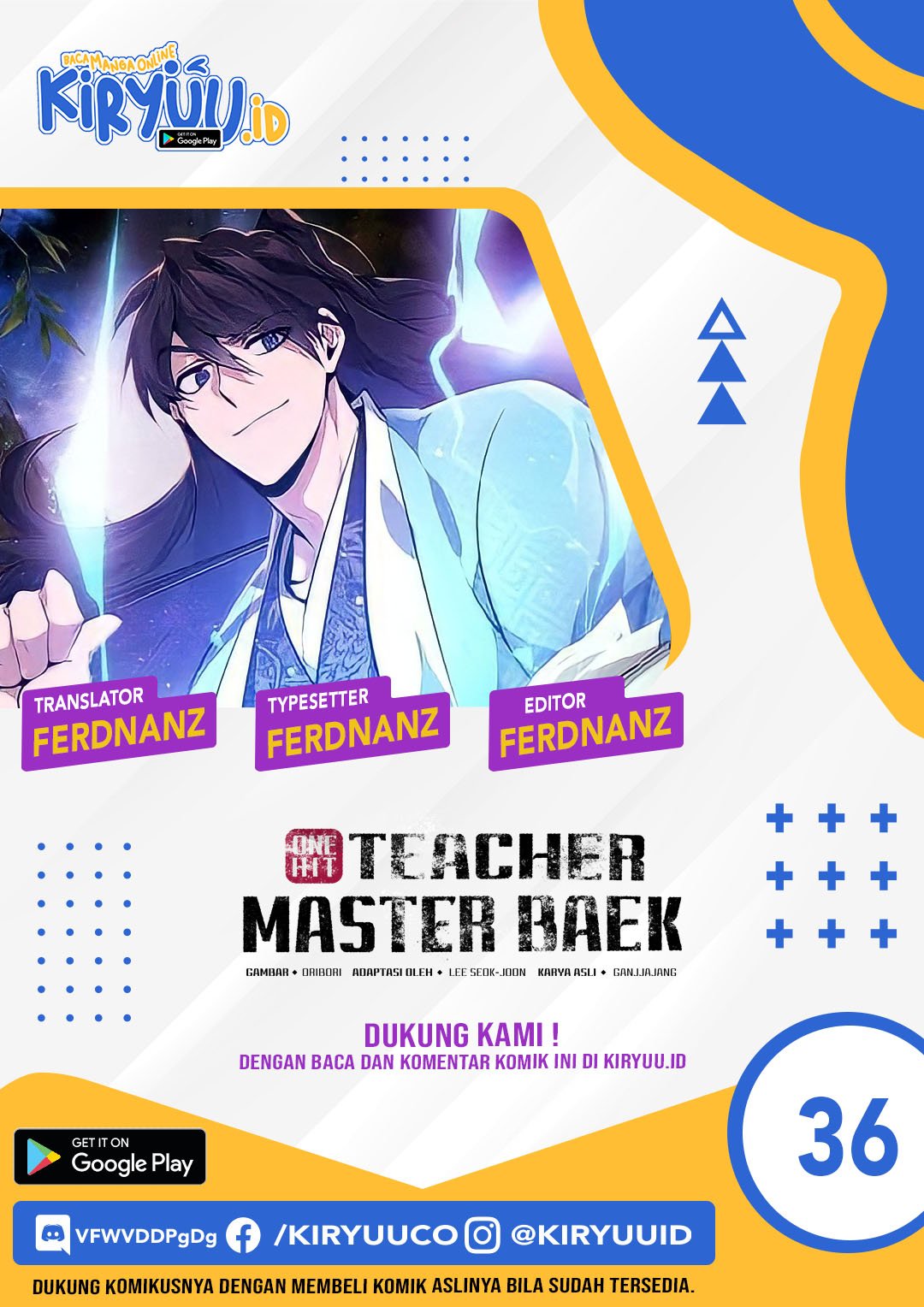 Number One Star Instructor Master Baek (One Hit Teacher, Master Baek) Chapter 36 - 67