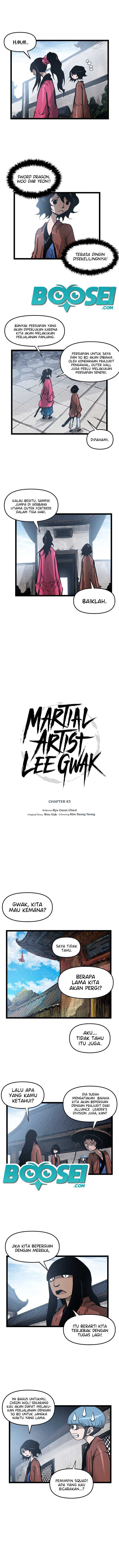 Martial Artist Lee Gwak Chapter 63 - 69