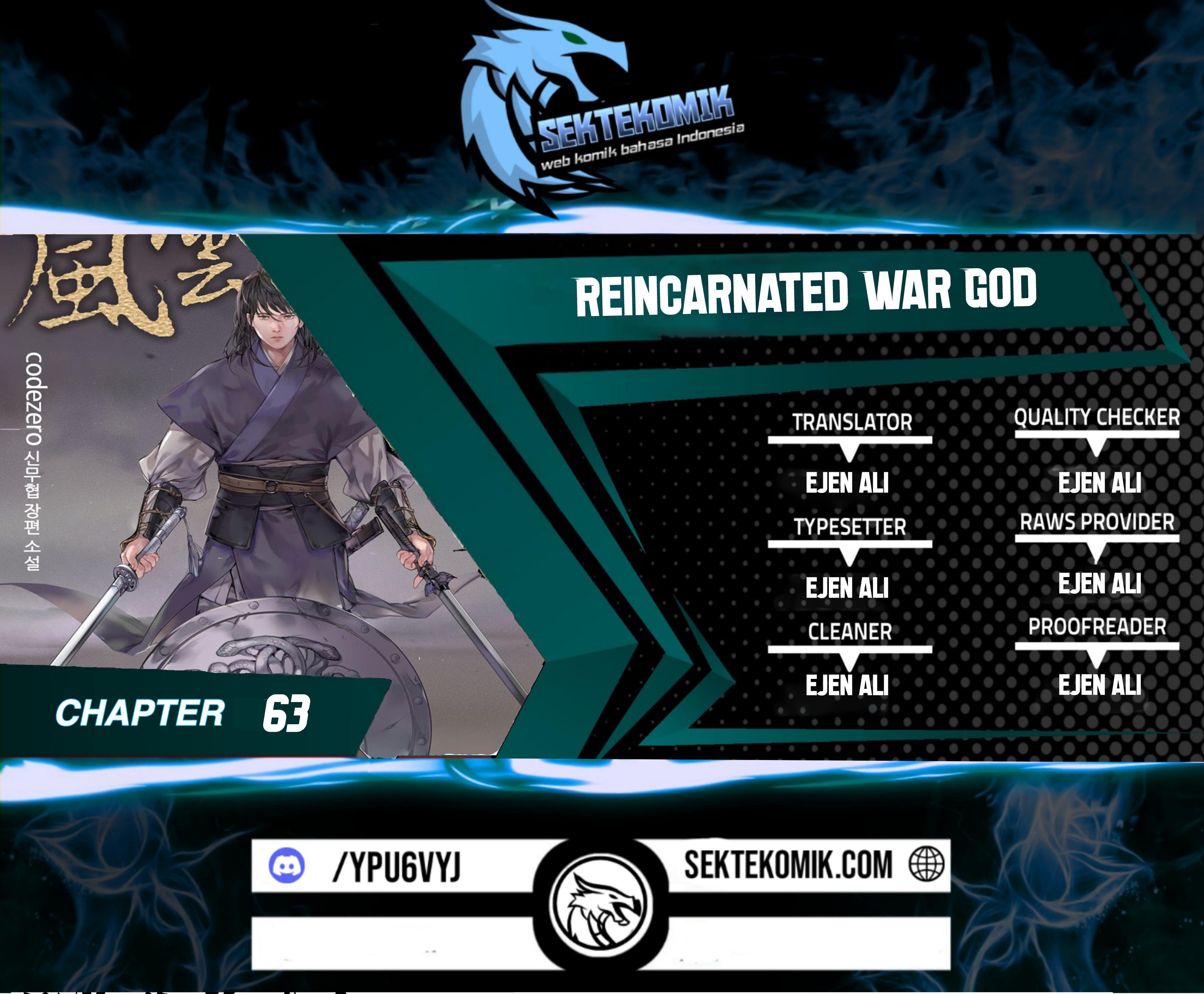 Reincarnated War God (The God Of War) Chapter 63 - 307