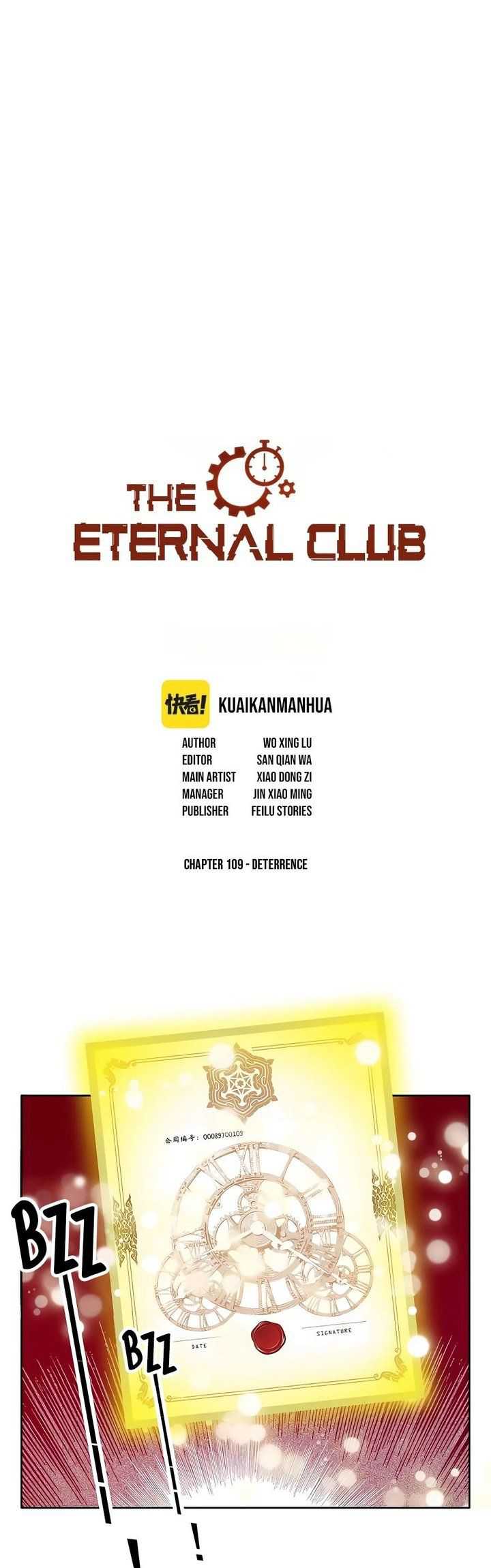 Eternal Club (I Built A Lifespan Club) Chapter 109 - 115