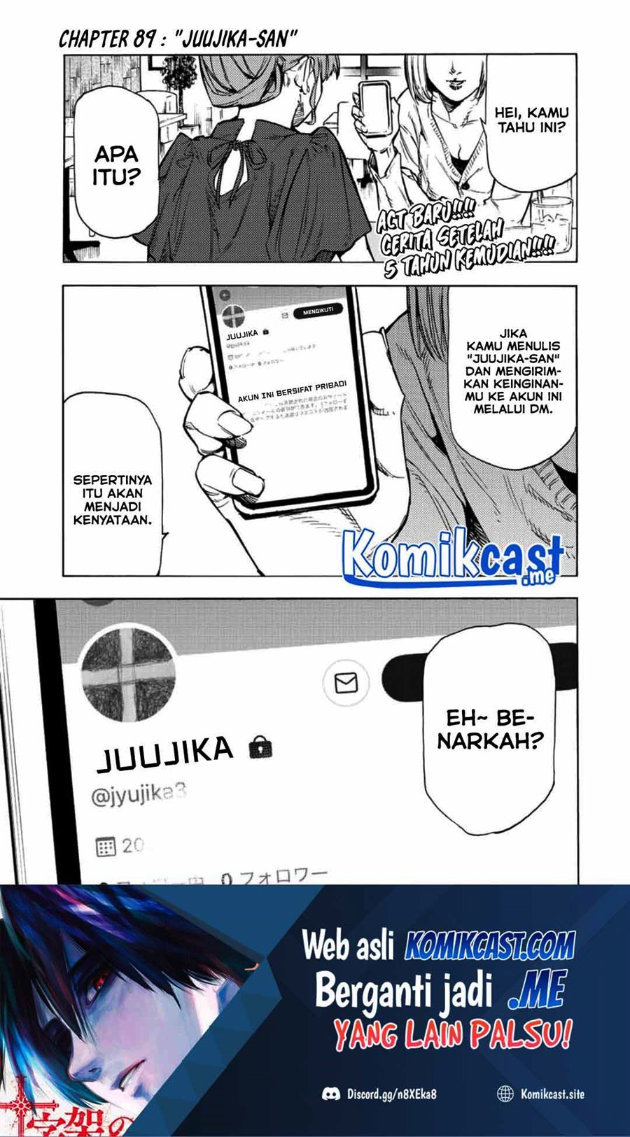 Juujika No Rokunin Chapter 89 - 93