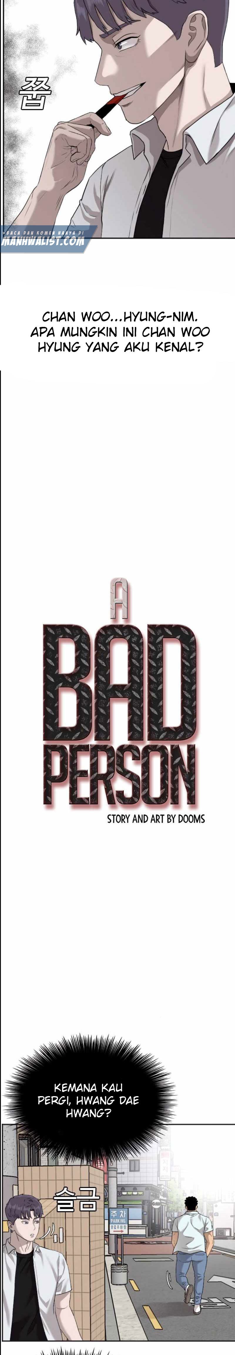A Bad Person Chapter 89 - 197