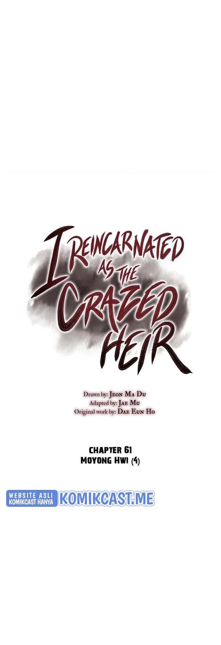 I Reincarnated As The Crazed Heir Chapter 61 - 565