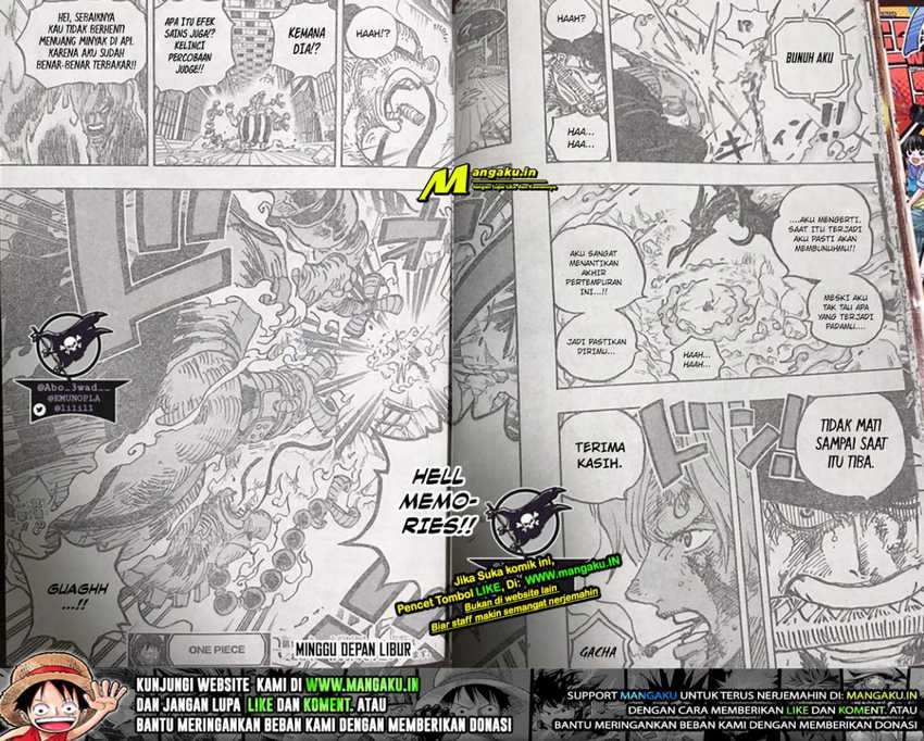 One Piece Chapter 1031 Lq - 159