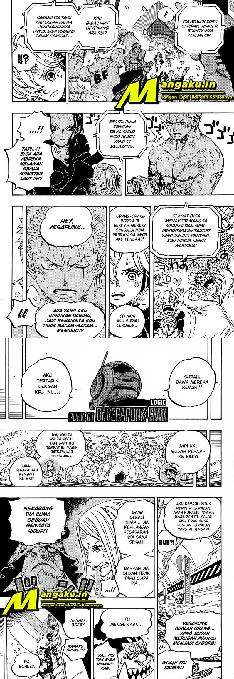 One Piece Chapter 1062 Hq - 35