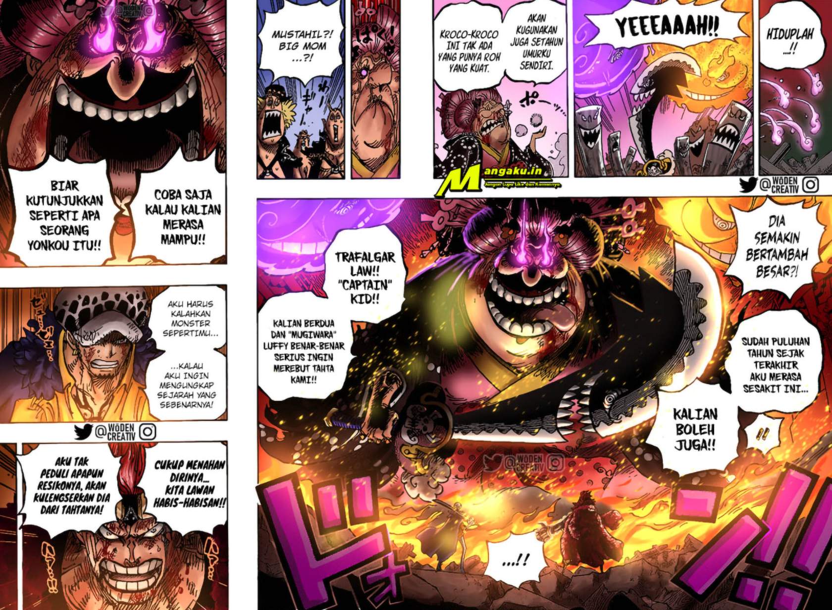 One Piece Chapter 1031Hq - 127
