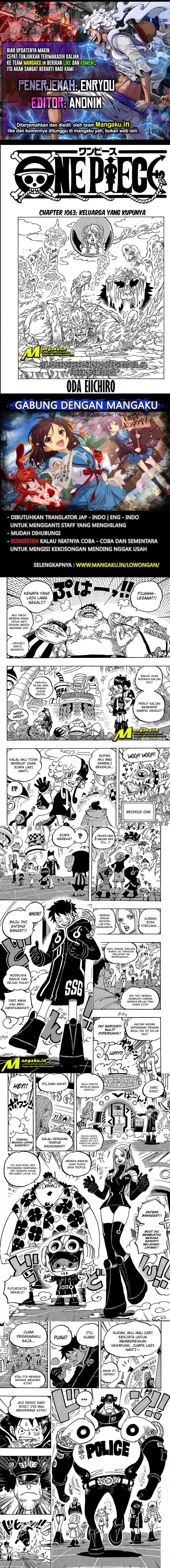 One Piece Chapter 1063 - 25