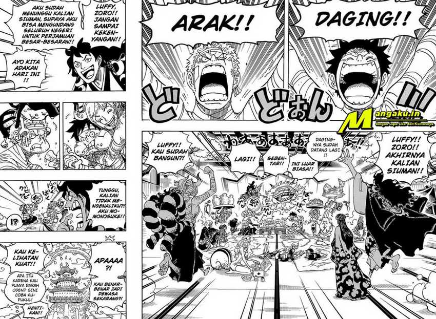 One Piece Chapter 1052 - 33
