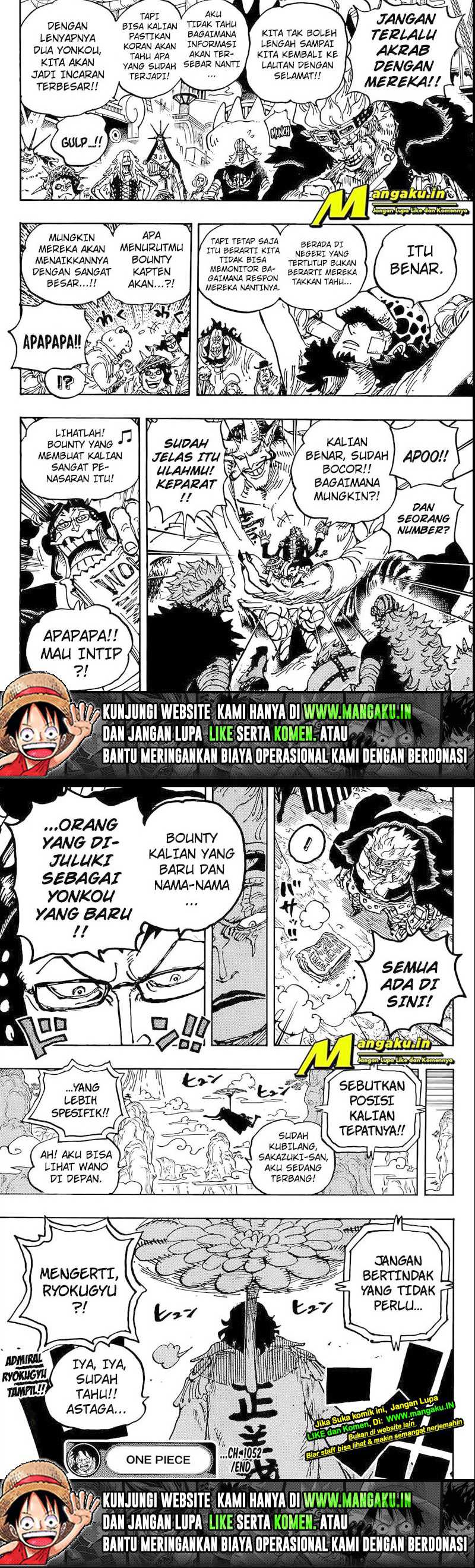 One Piece Chapter 1052 - 39
