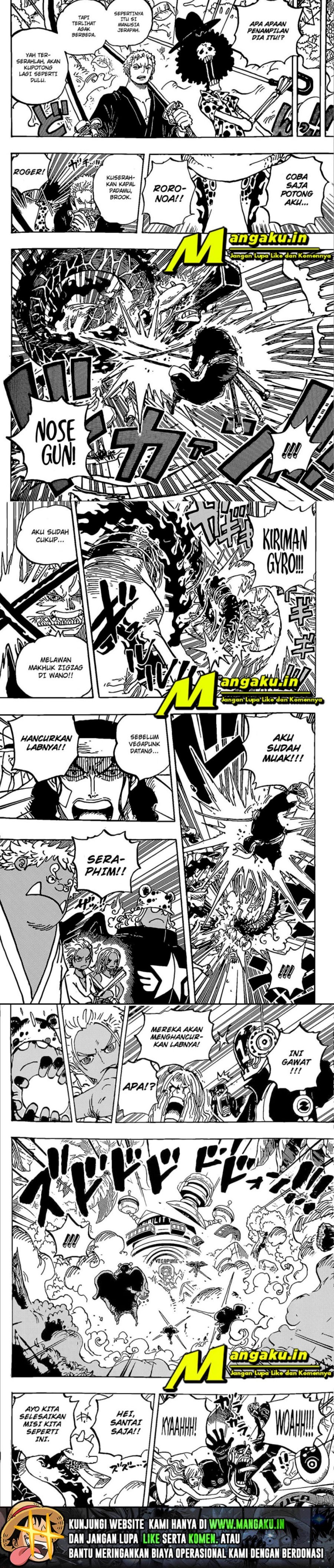 One Piece Chapter 1072 Hq - 61