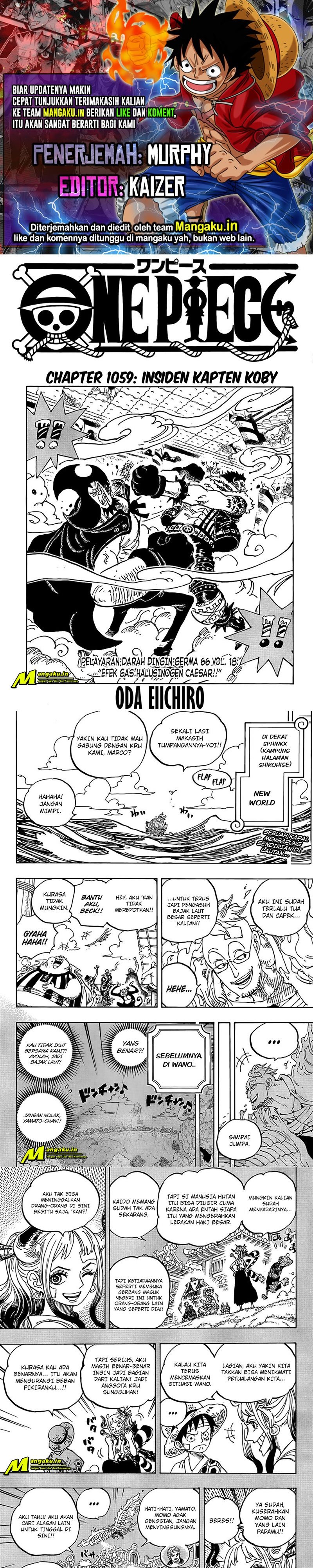 One Piece Chapter 1059 Hq - 43