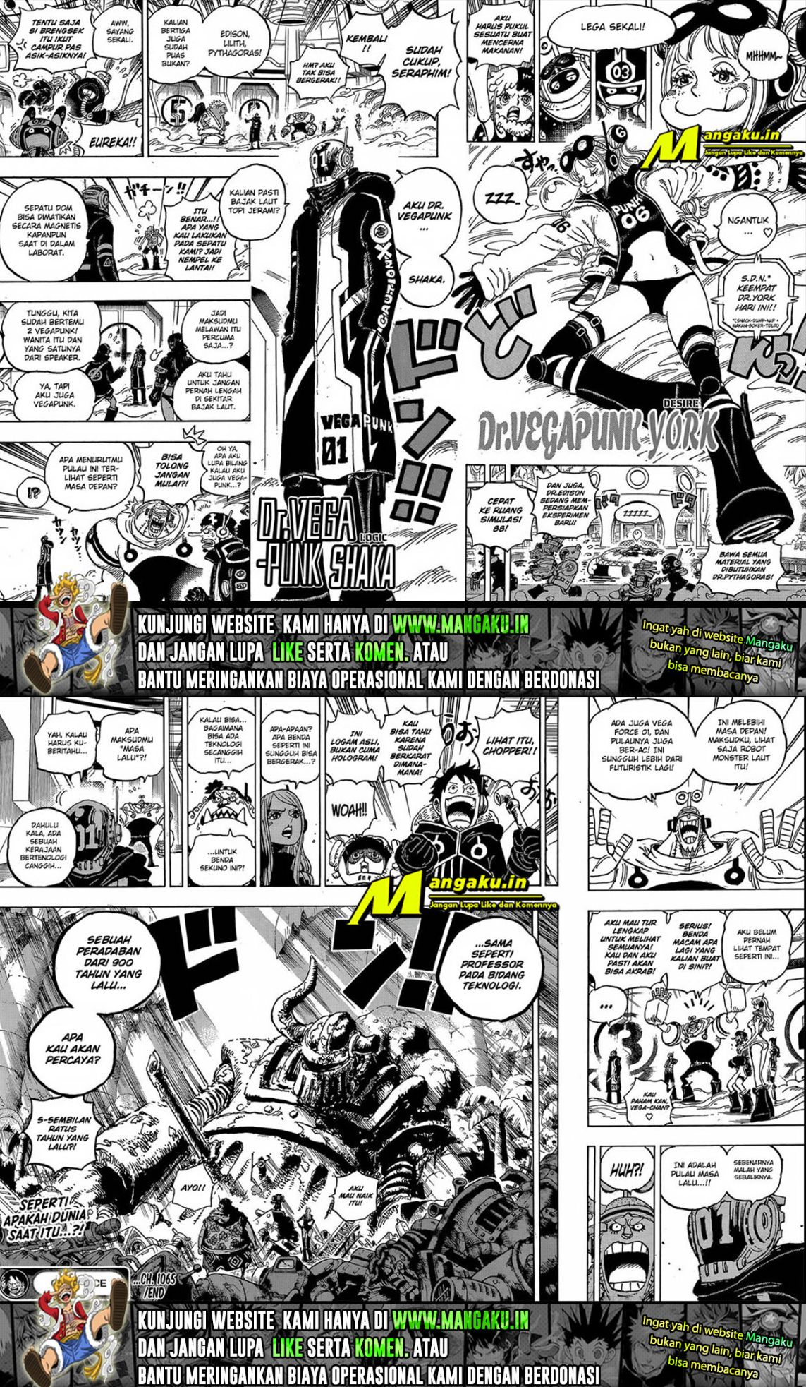 One Piece Chapter 1065 Hq - 47