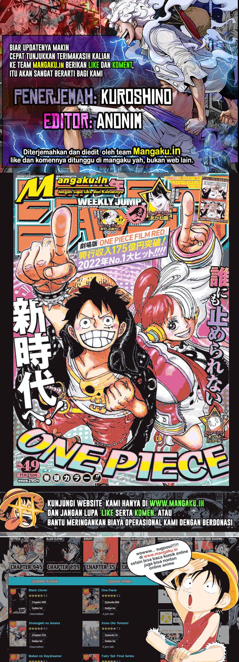One Piece Chapter 1065 Hq - 37