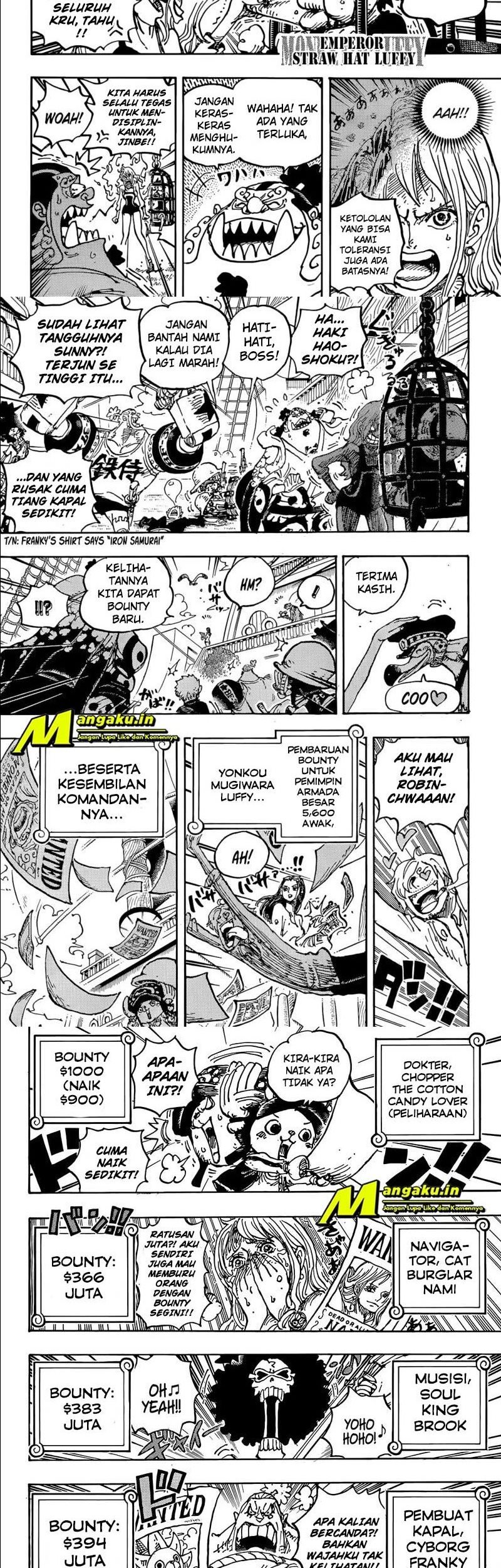 One Piece Chapter 1058 Hq - 57