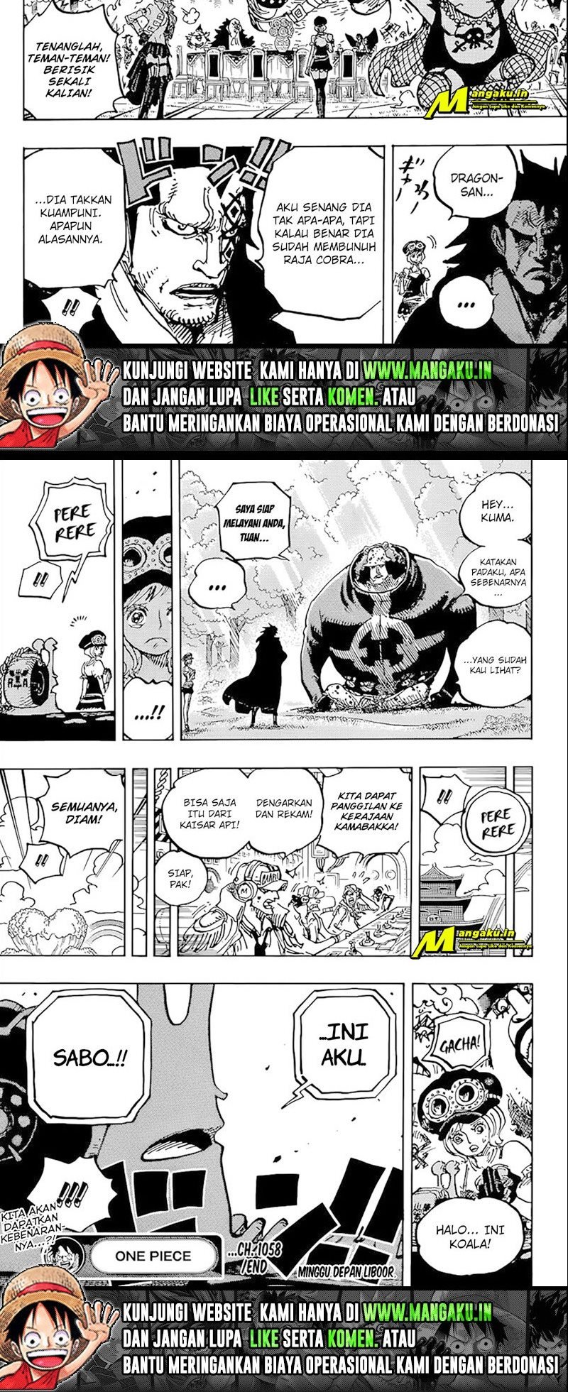 One Piece Chapter 1058 Hq - 71