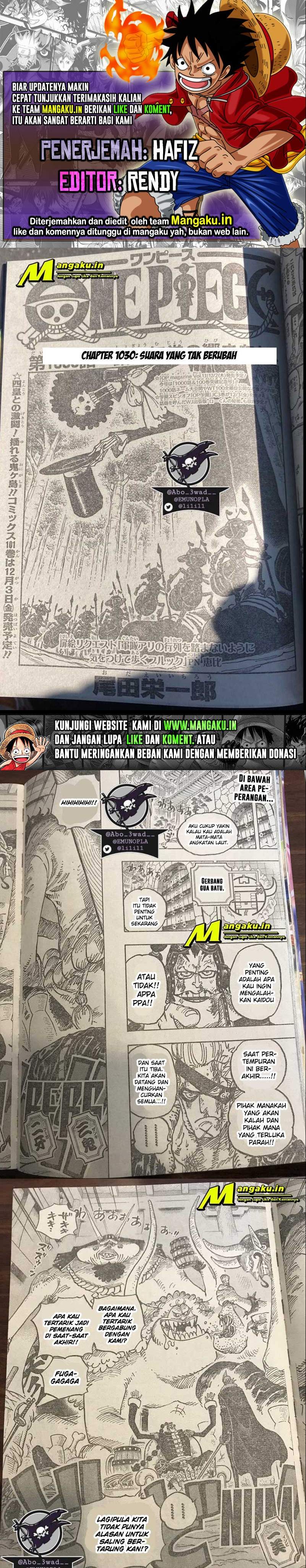 One Piece Chapter 1030 Lq - 31