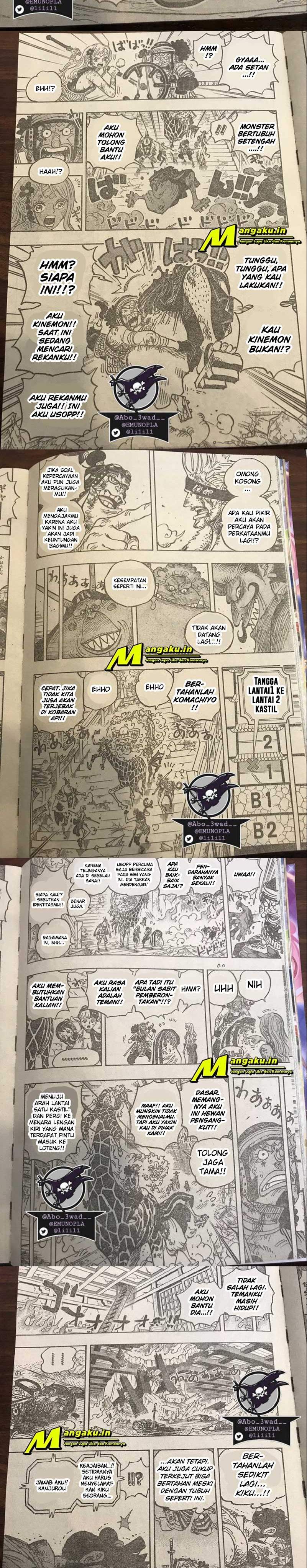 One Piece Chapter 1030 Lq - 33