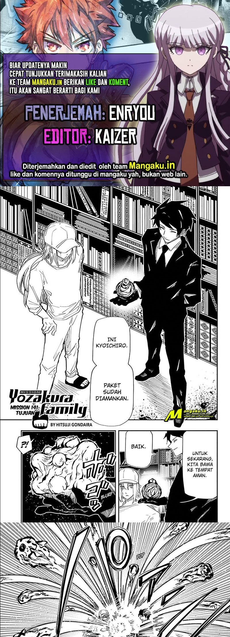 Mission: Yozakura Family Chapter 141 - 73