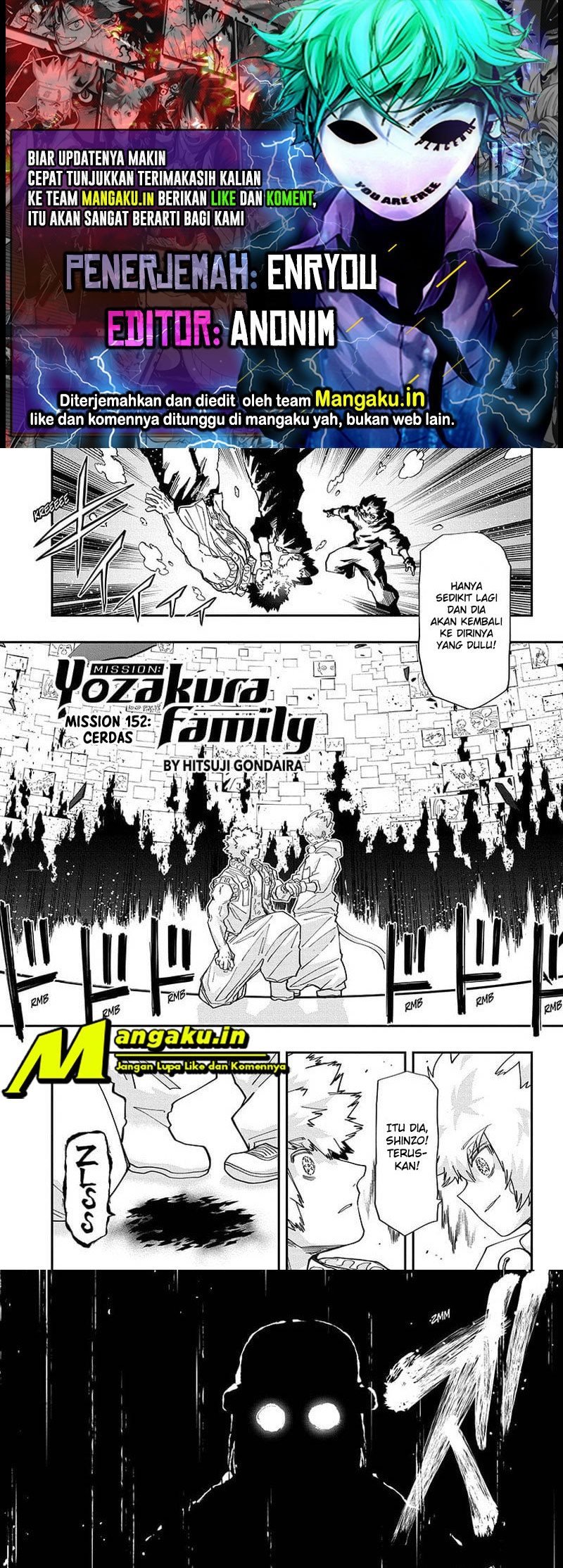 Mission: Yozakura Family Chapter 152 - 61