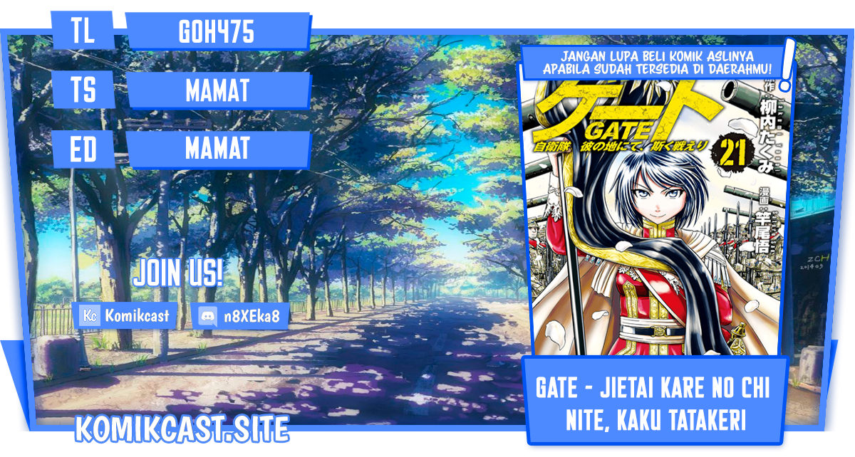 Gate – Jietai Kare No Chi Nite, Kaku Tatakeri Chapter 117 - 211