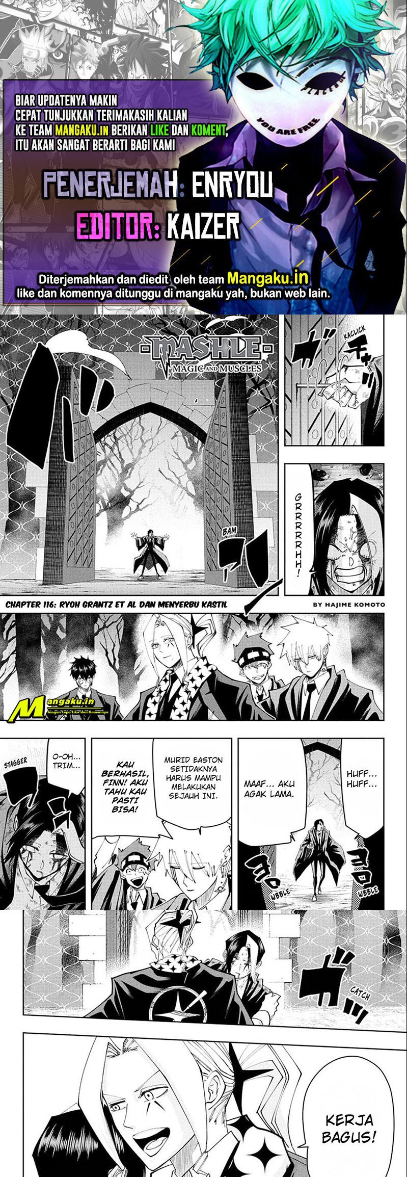Mashle: Magic And Muscles Chapter 116 - 61