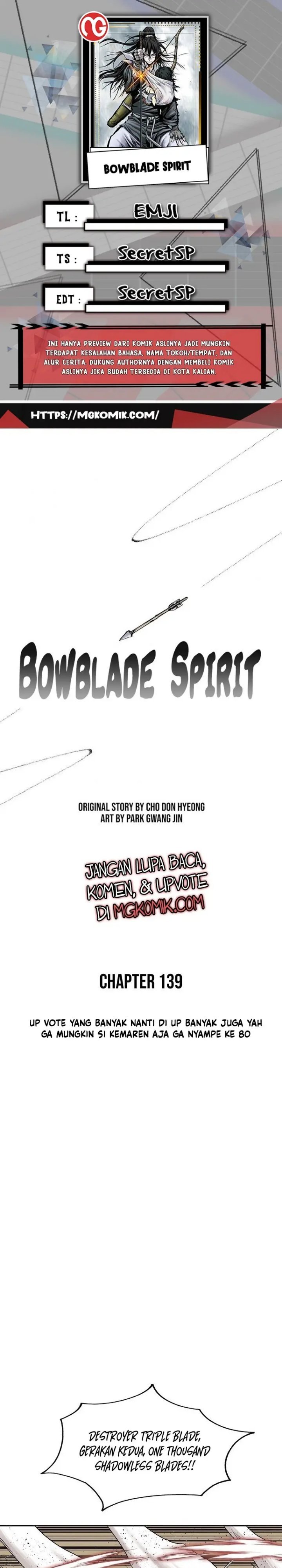 Bowblade Spirit Chapter 139 - 151