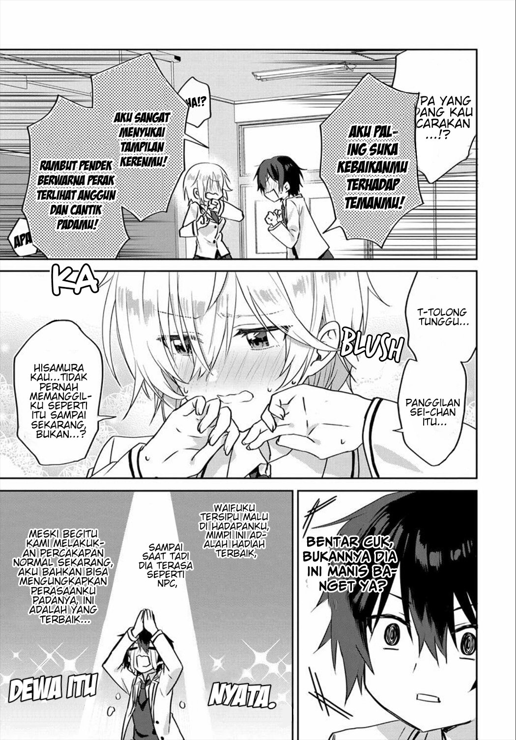 Since I'Ve Entered The World Of Romantic Comedy Manga, I'Ll Do My Best To Make The Losing Heroine Happy. Chapter 1 - 239