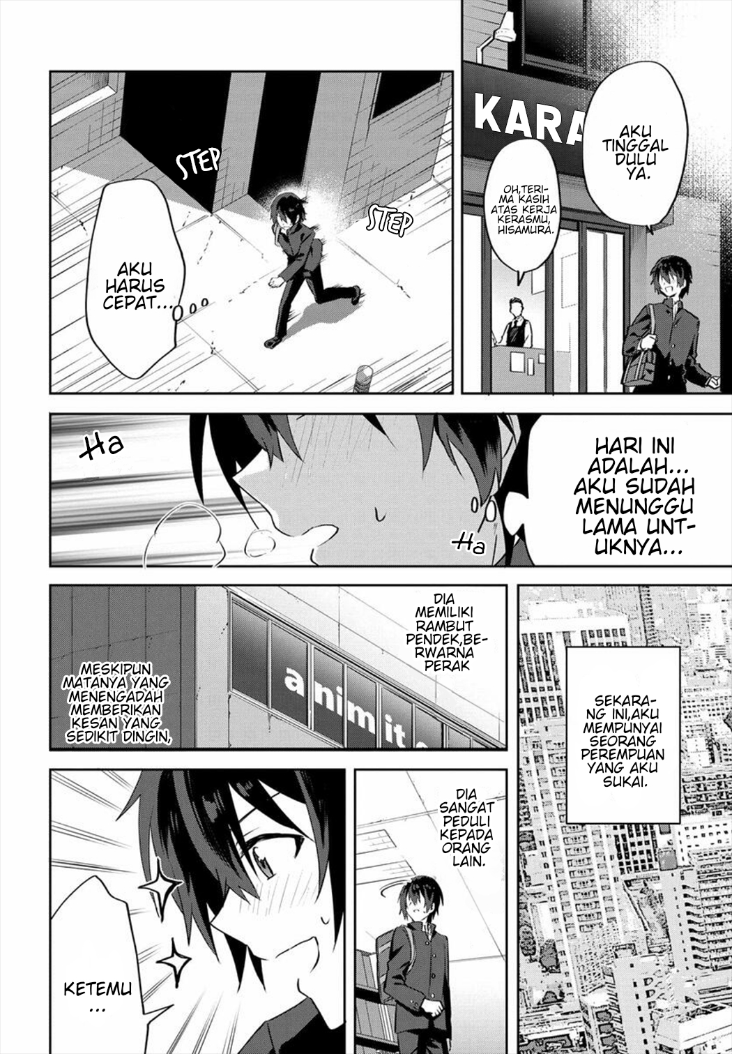 Since I'Ve Entered The World Of Romantic Comedy Manga, I'Ll Do My Best To Make The Losing Heroine Happy. Chapter 1 - 207