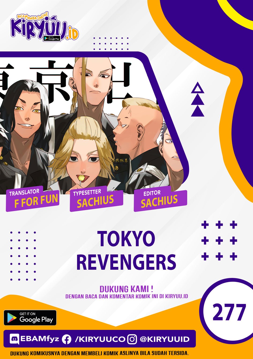 Tokyo Revengers Chapter 277 - 115